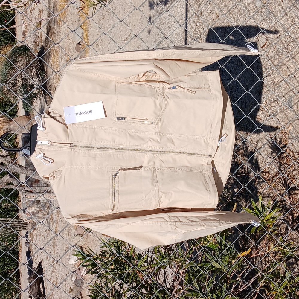 NWT Thakoon Cotton Tactical Jacket, Size XS